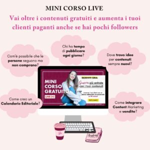 Mini corso Gratuito Contenuti Digitali