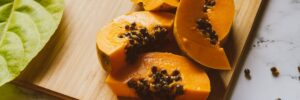 papaya per la pelle